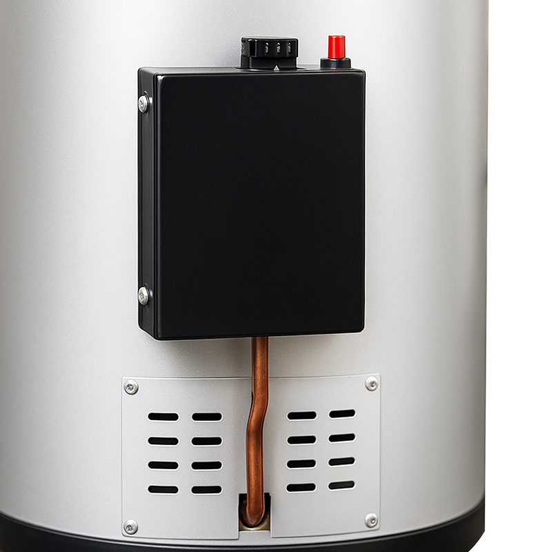 Ручное управление газовым водонагревателем.2